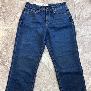 Women’s Edited x Hunter McGrady High Rise Cuffed Wide Leg Jeans 4